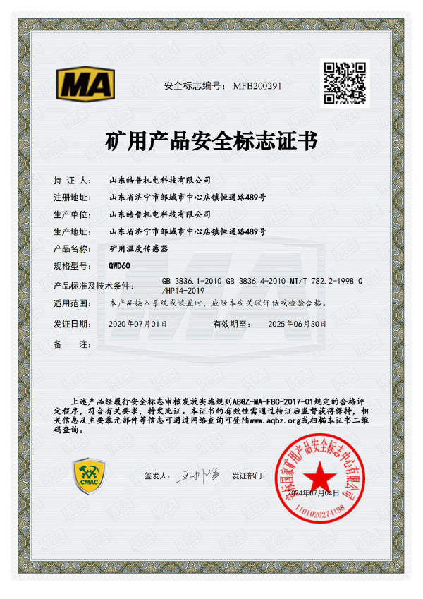溫度傳感器GWD60